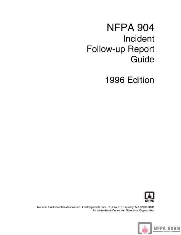 NFPA 904 PDF